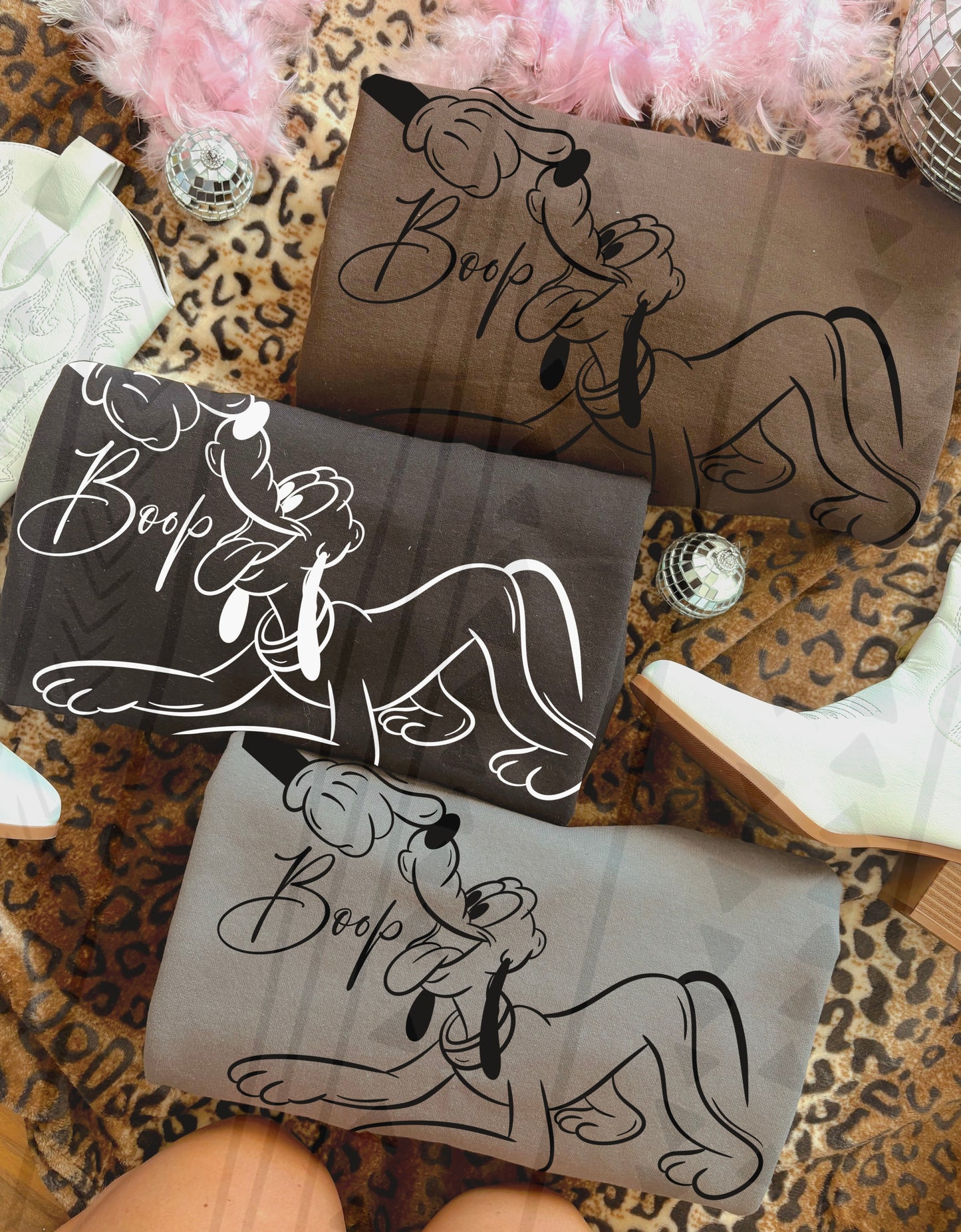 Boop Pluto DTF Transfer