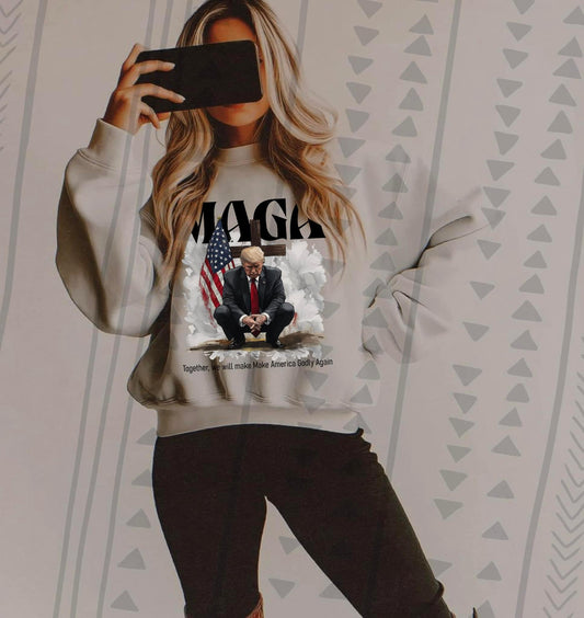 Make America Godly DTF Transfer