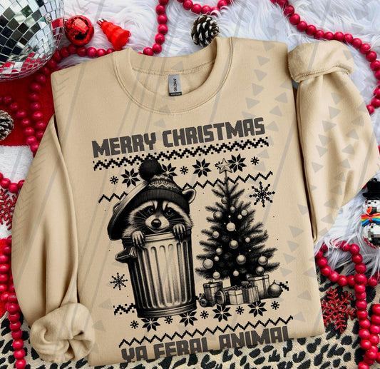 Feral Animal DTF Transfer