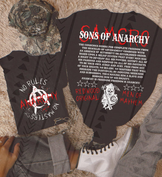 Sons of Anarchy DTF Transfer