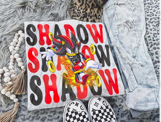 Shadow Stacked DTF Transfer