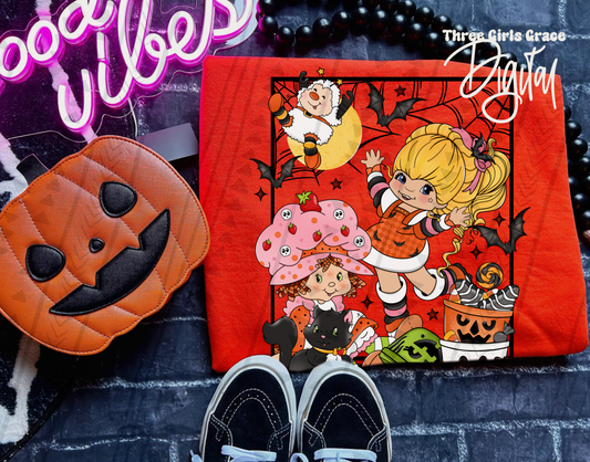 Shortcake/Brite Halloween (Hand-Drawn) Digital