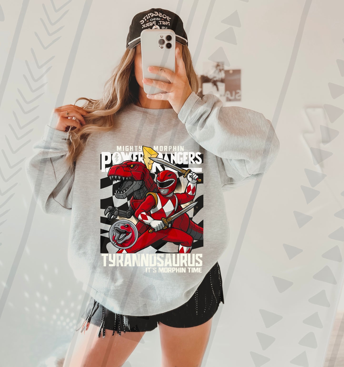 Power Rangers Morphin Time DTF Transfer