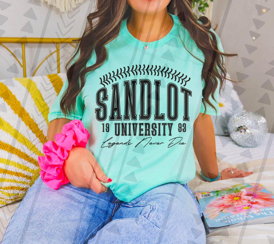 Sandlot University DTF Transfer