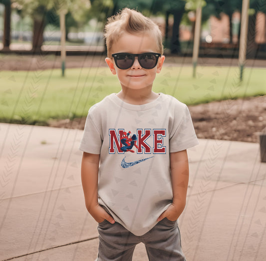 Spider Man Swoosh DTF Transfer