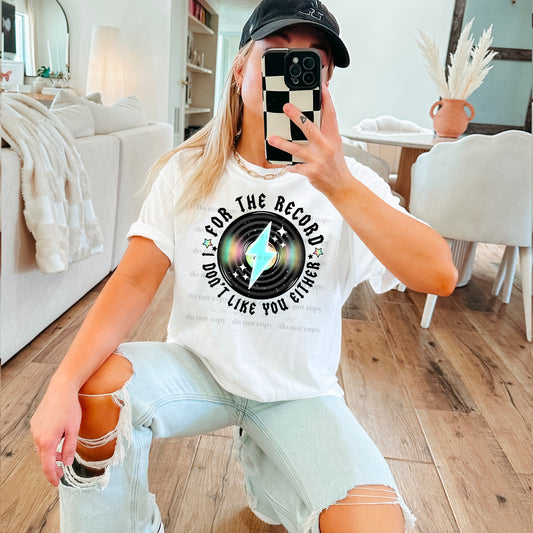 For The Record DTF Transfer