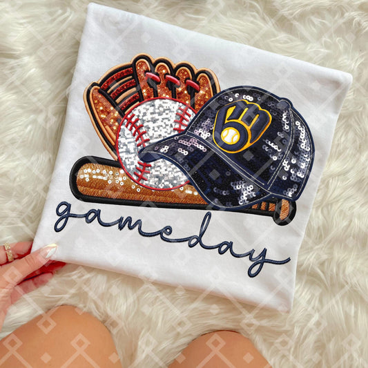 Brewers Game Day DTF Transfer