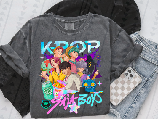 Pop Hunters Saja DTF Transfer