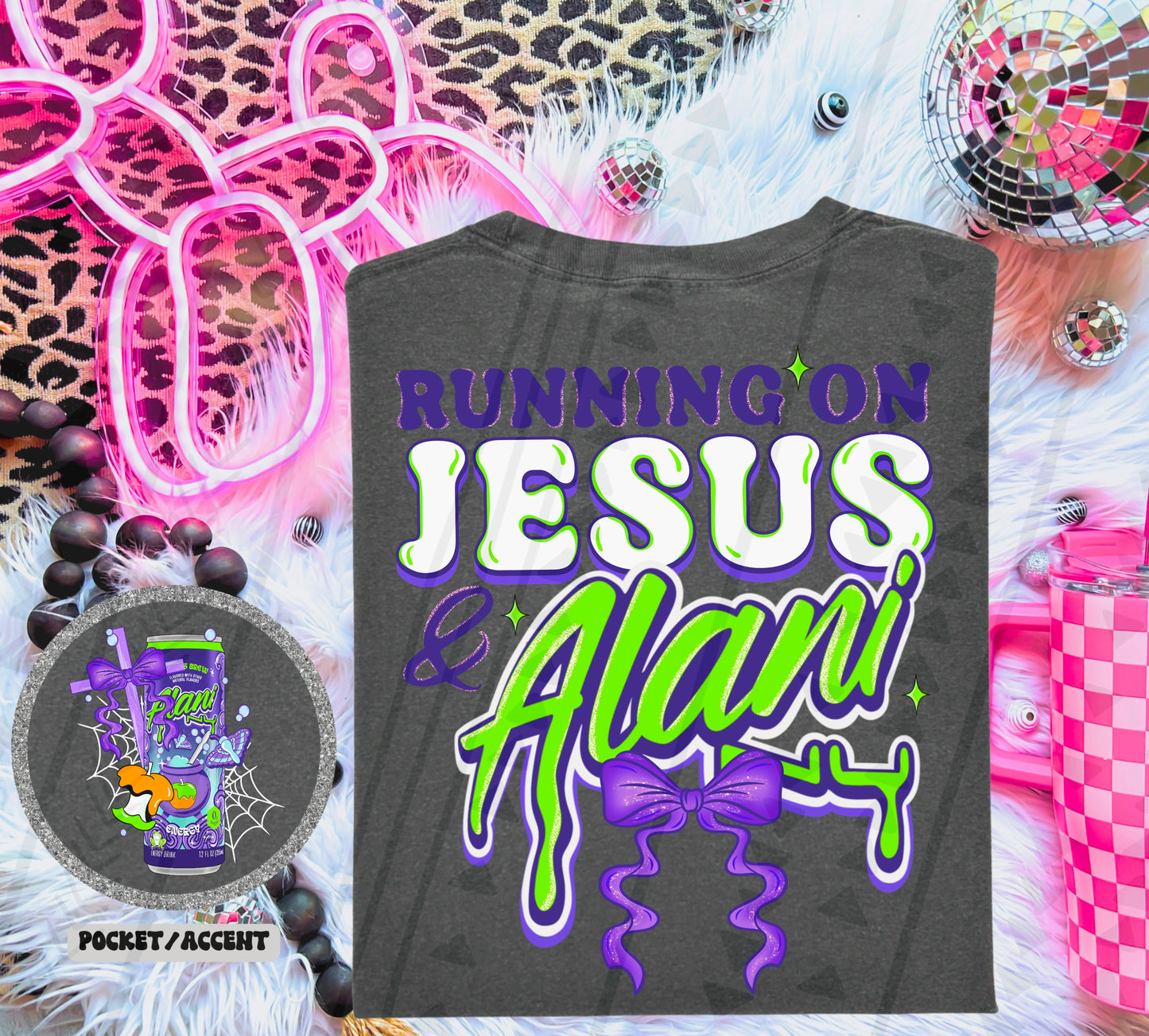 Jesus & Alani - Witches Brew DTF Transfer