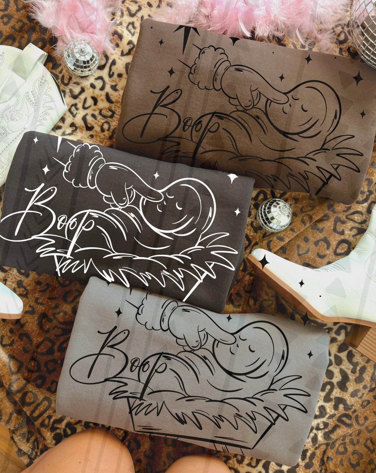 Boop Jesus DTF Transfer