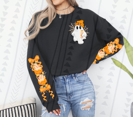 Pumpkin Cream Ghostie DTF Transfer