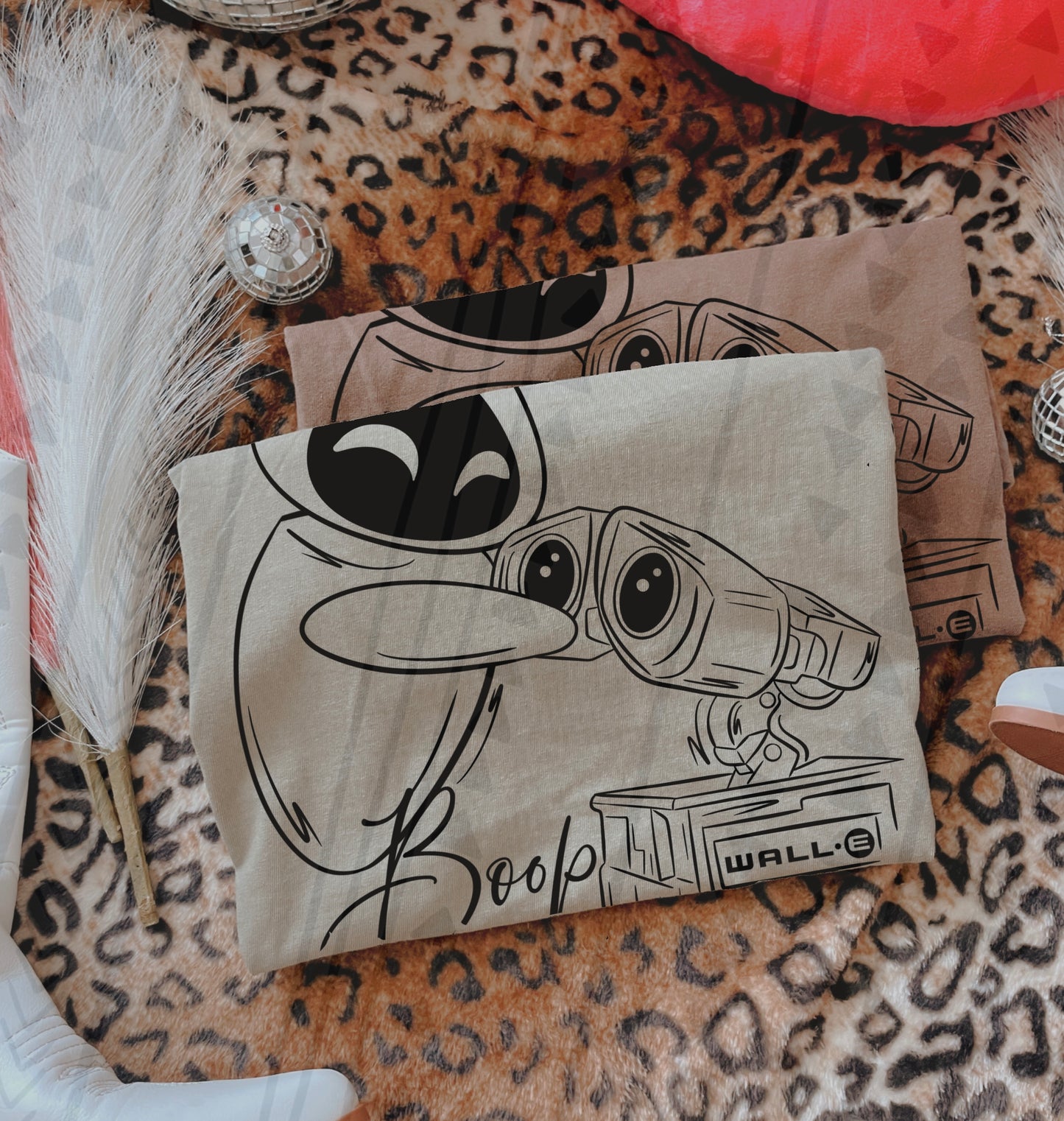 Boop WallE DTF Transfer