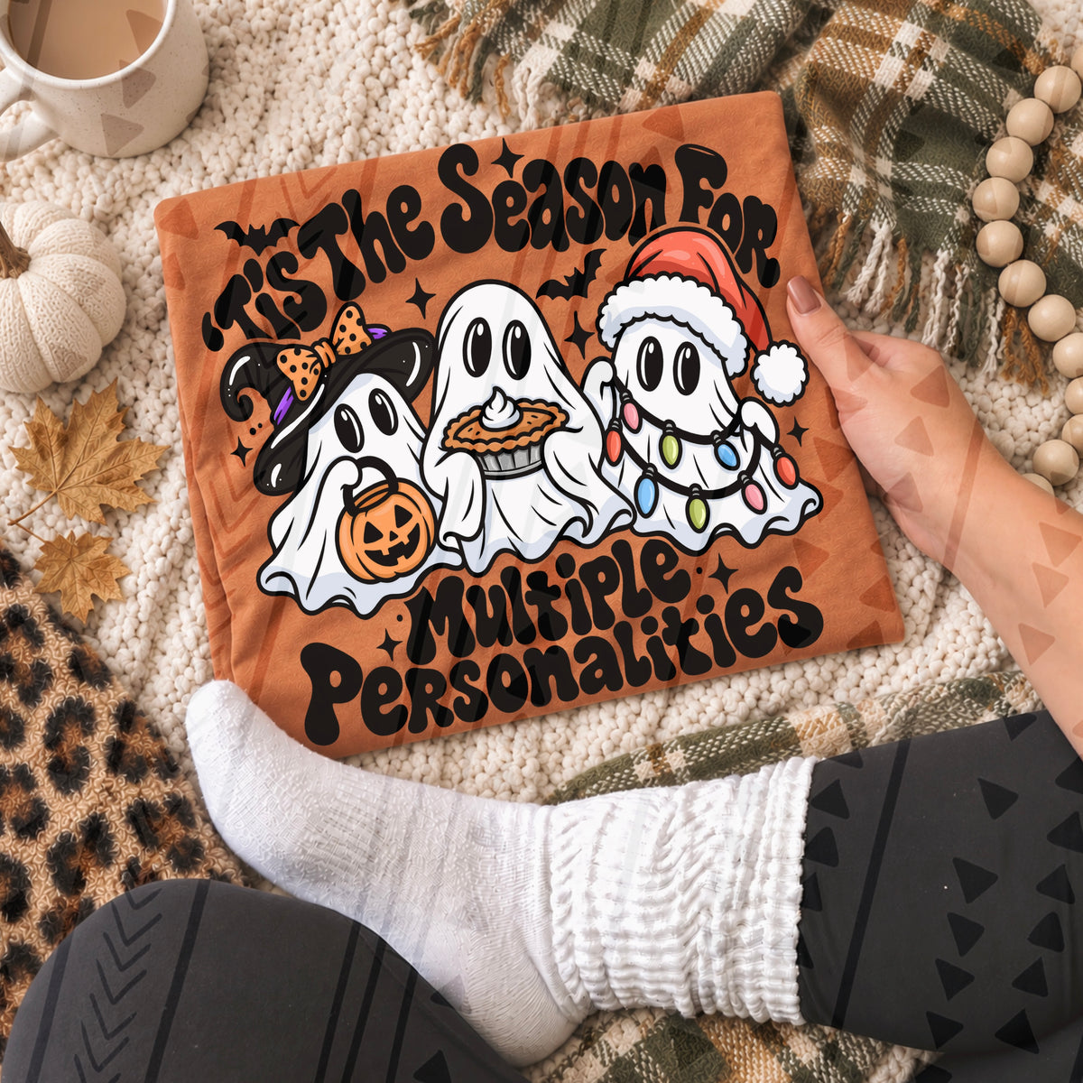 Multiple Personality Ghosties DTF Transfer