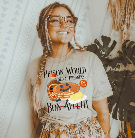 Prison World B&B DTF Transfer