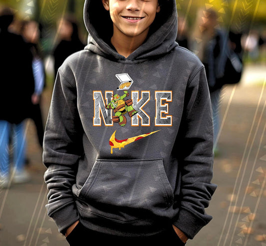 TNMT Swoosh - Orange DTF Transfer