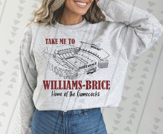 Take Me To Williams-Brice DTF Transfer