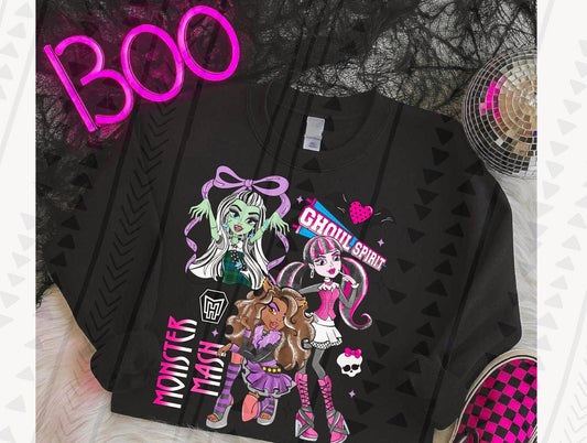 Monster Mash DTF Transfer