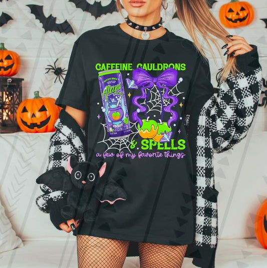 Caffeine & Cauldrons DTF Transfer