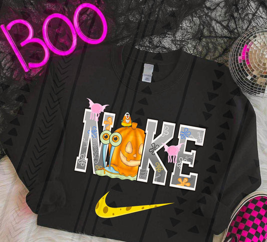 Pumpkin Gary Swoosh DTF Transfer