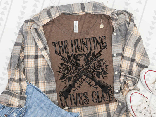 Hunting Wives Club DTF Transfer