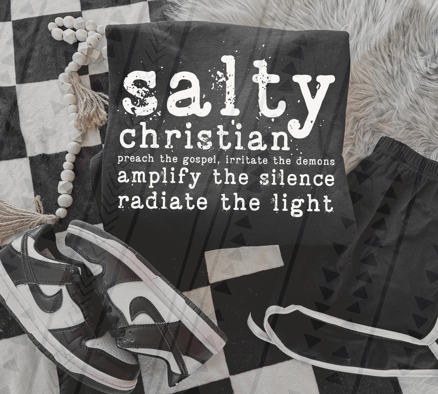 Salty Christian DTF Transfer