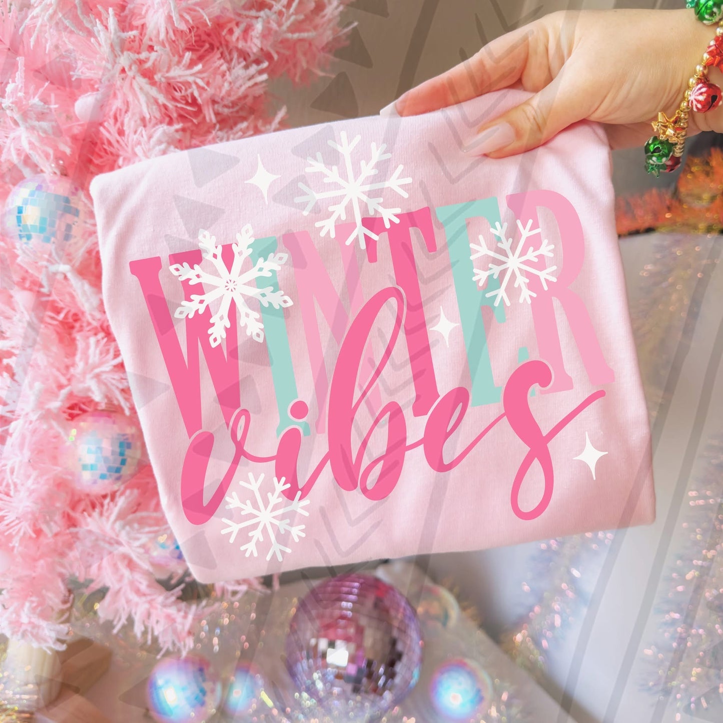 Winter Vibes DTF Transfer