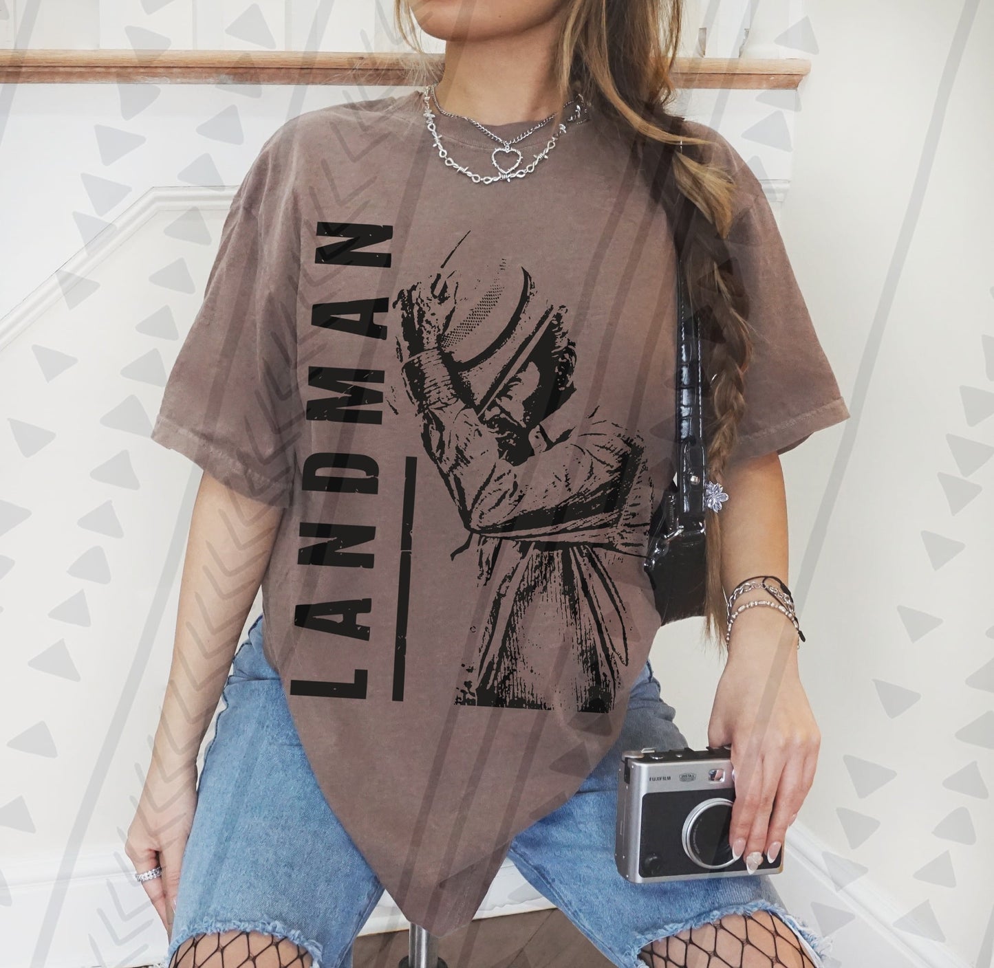 L-Man Silhouette DTF Transfer