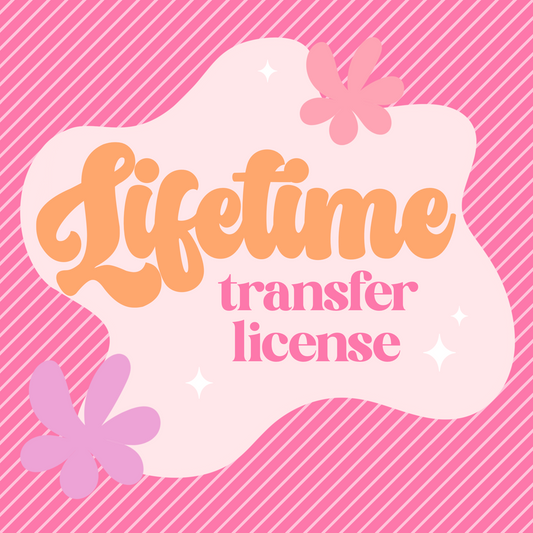 Lifetime Transfer License