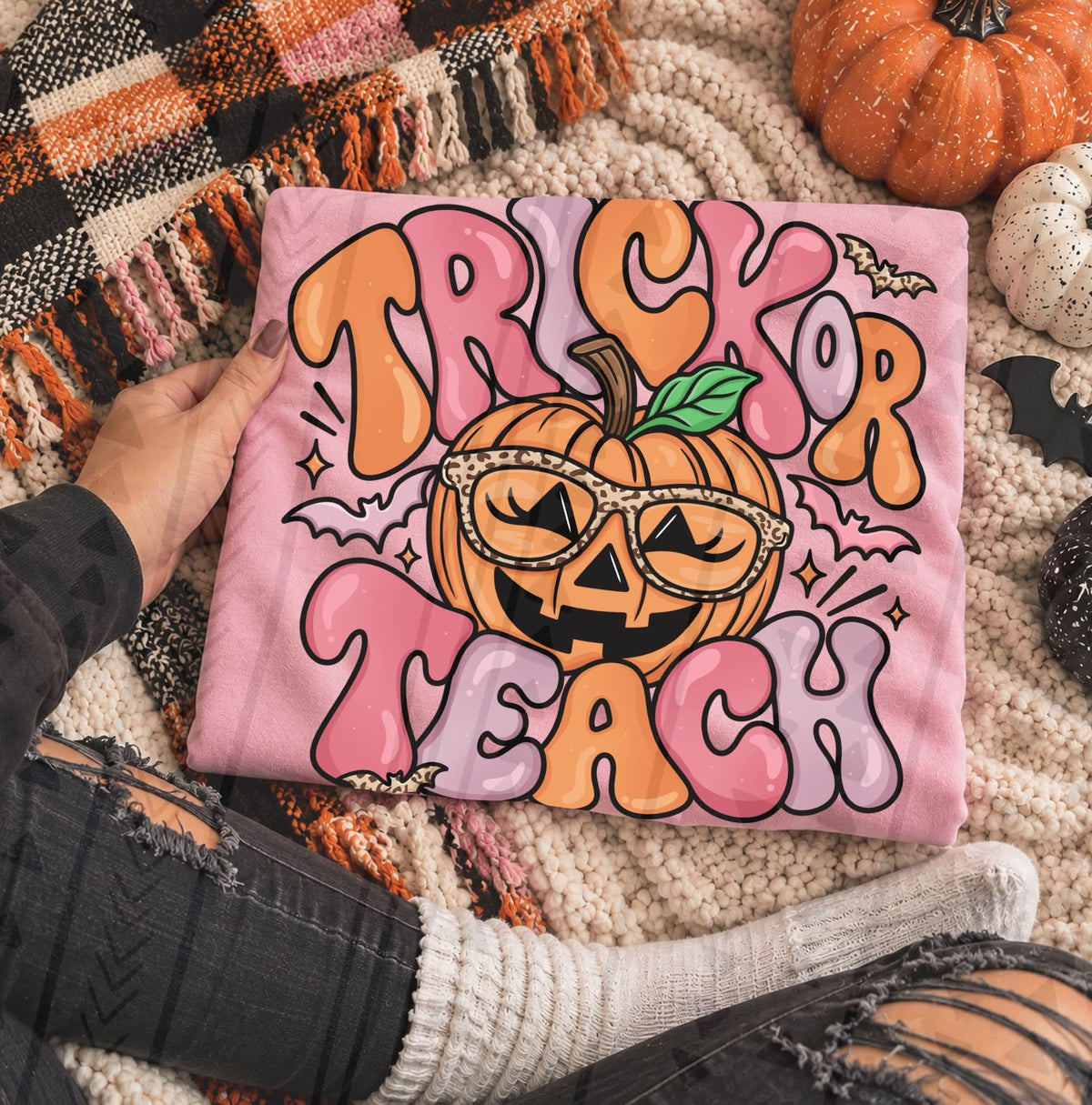 Trick or Teach DTF Transfer