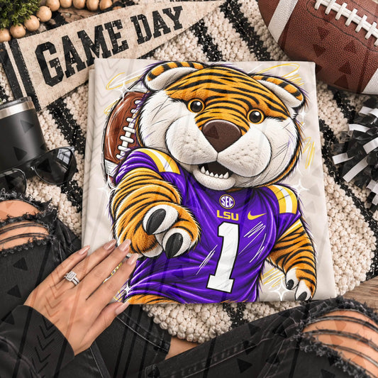 Mike Tiger Sketch DTF Transfer
