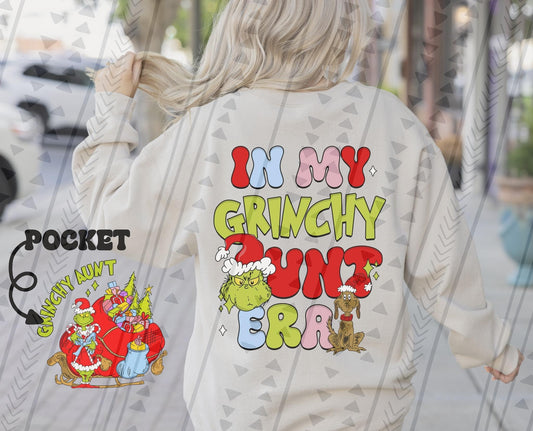 Grinchy Aunt Era DTF Transfer