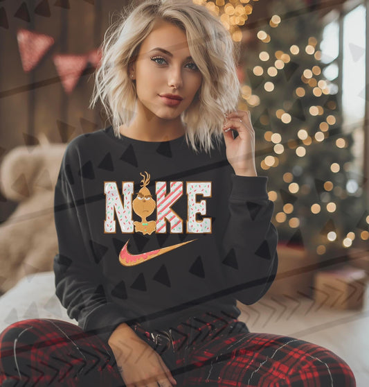 Grinchy Swoosh DTF Transfer