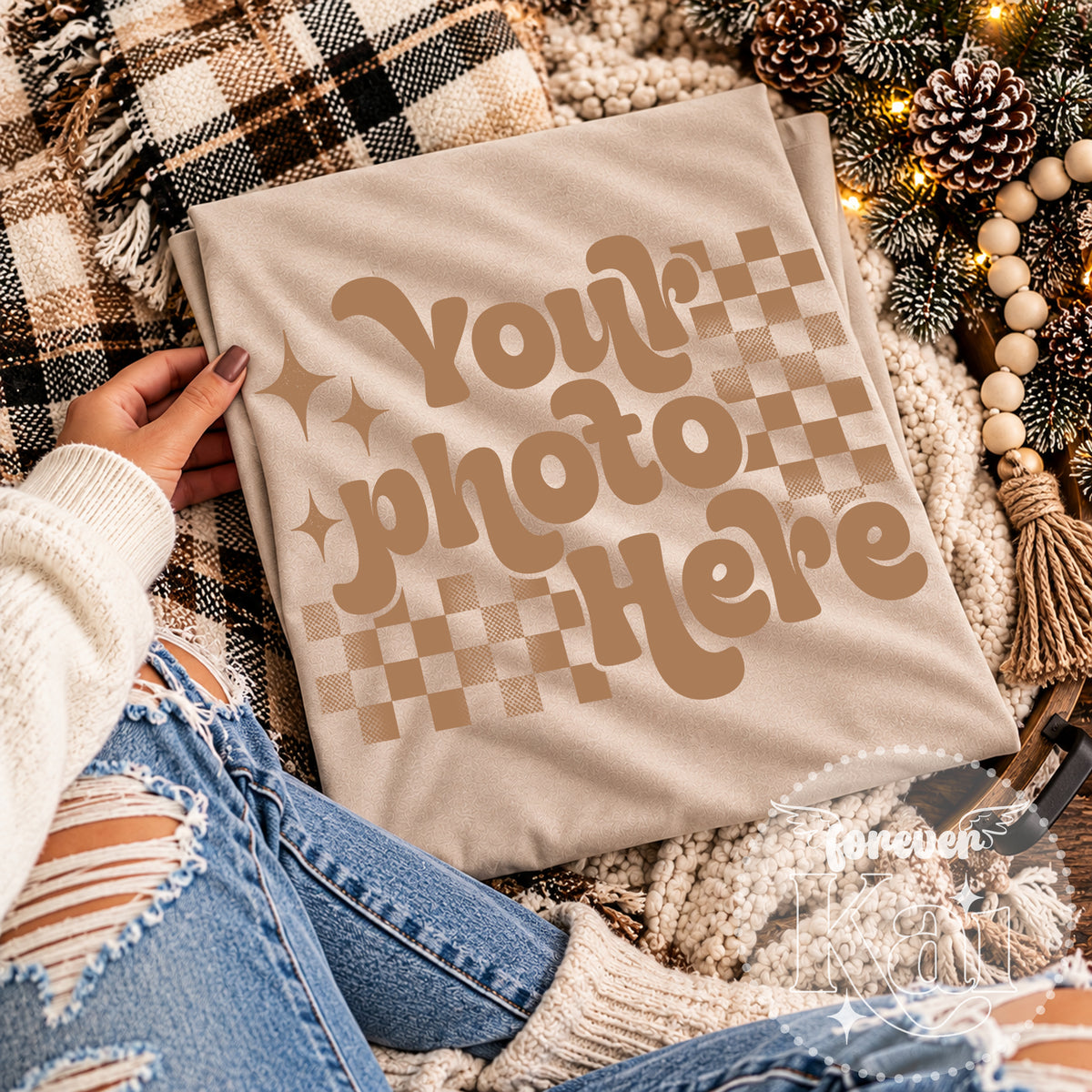 Neutral Christmas Mockup