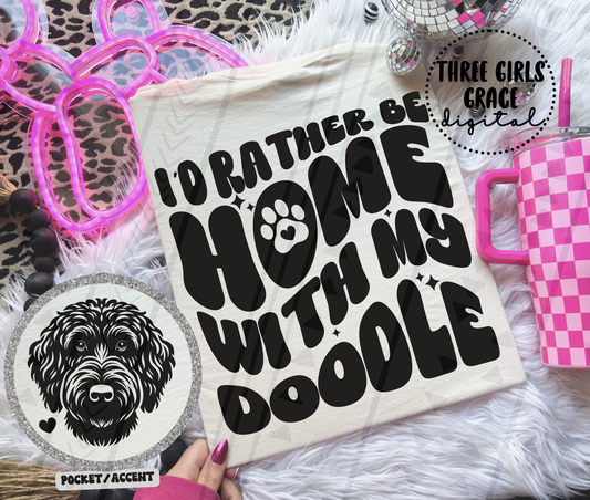 Rather Be Home - Doodle Digital