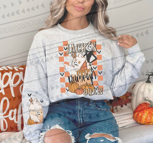 Jack’s Pumpkin Brew DTF Transfer