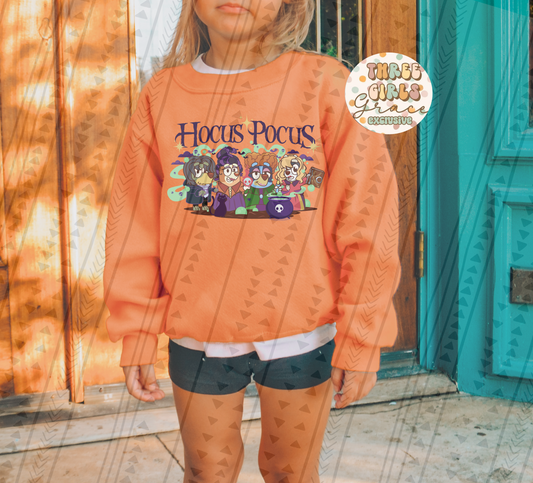 Bluey Witches DTF Transfer