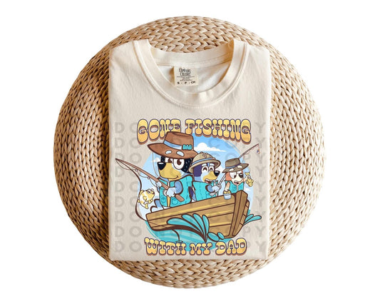 Fishing With My Dad DTF Transfer