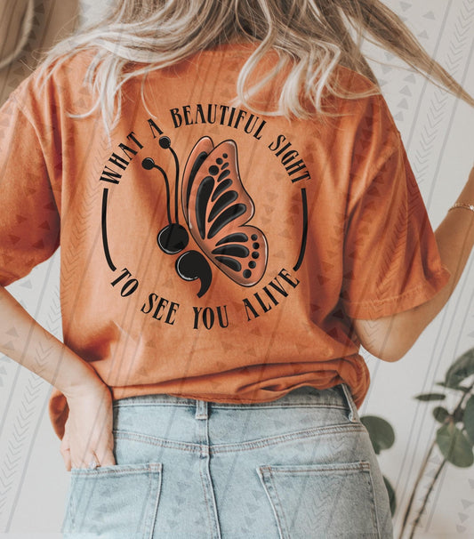 What A Beautiful Sight DTF Transfer