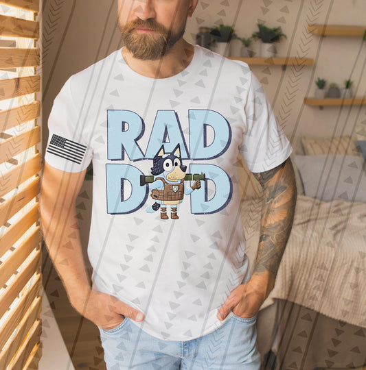 Rad Dad DTF Transfer