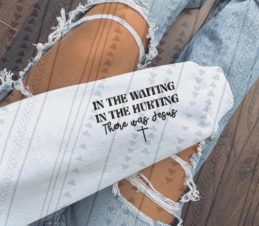 There Was Jesus Wrist DTF Transfer