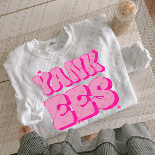 Preppy Yankees DTF Transfer