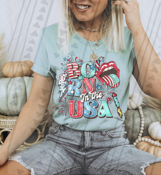 Born in the USA DTF Transfer