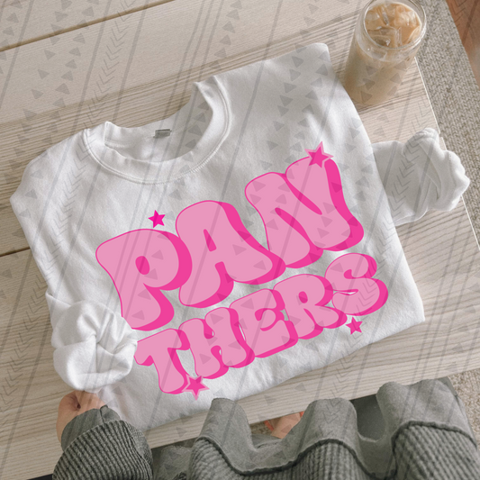 Preppy Panthers DTF Transfer