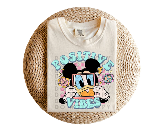 Positive Vibes DTF Transfer