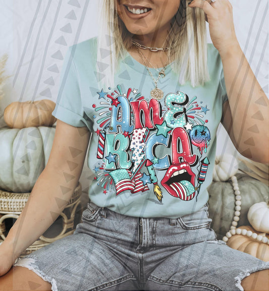 America DTF Transfer