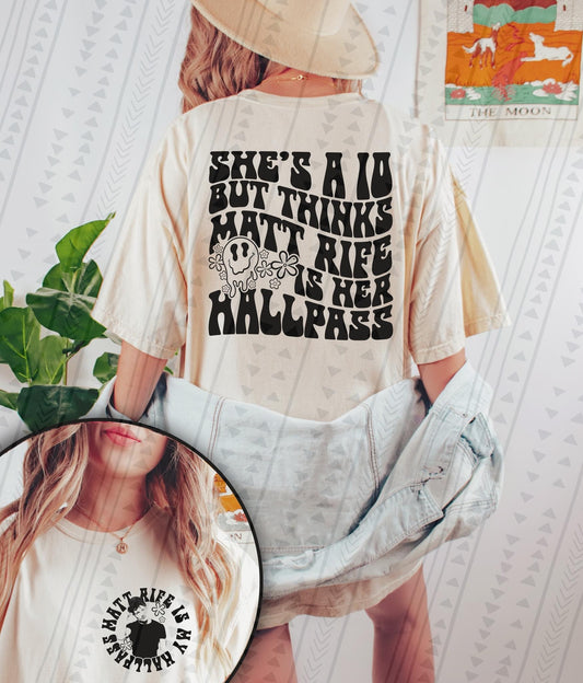 Rife Hallpass DTF Transfer