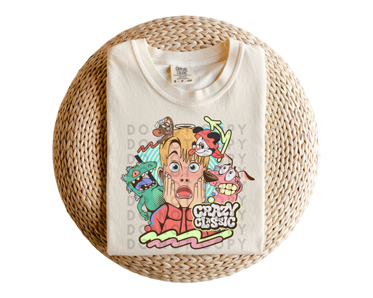 Crazy Classic DTF Transfer