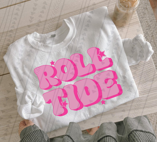 Preppy Roll Tide DTF Transfer