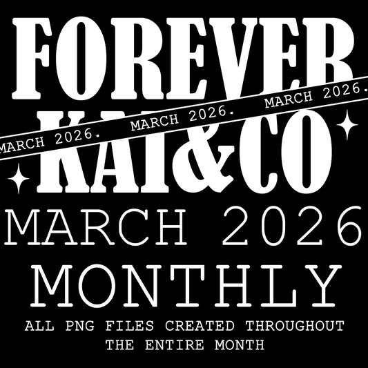 March 2026 Monthly Drive