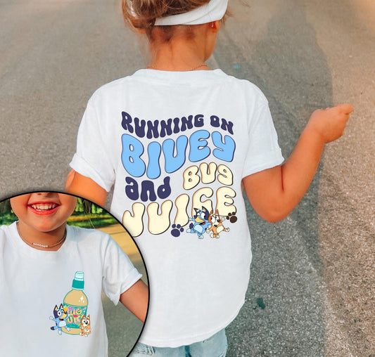 Bluey & Bug Juice DTF Transfer